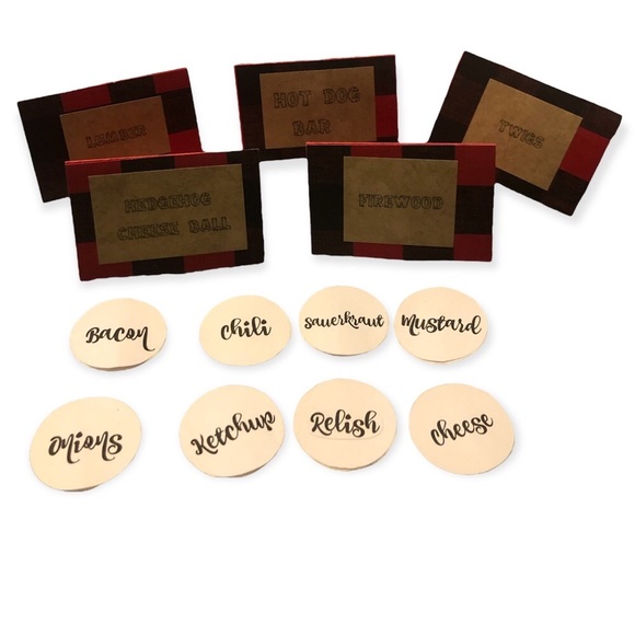 First Birthday Buffalo Plaid Decorations - Picture 5 of 7